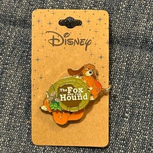 Vintage Disney The Fox and the Hound Spinning Pin